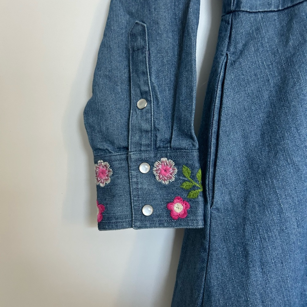 SOLD: NWT Draper James Cecilia Embroidered shirt dress - Picture 6 of 8